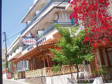 The island of Aegina, Geece: hotel Liberty 1 in Aegina